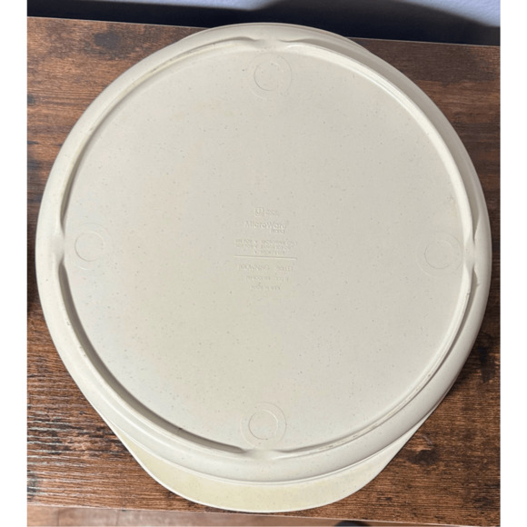 3 Pcs Anchor Hocking MicroWare Round Browning Skillet with Lid Microwave PM400 - Picture 11 of 11